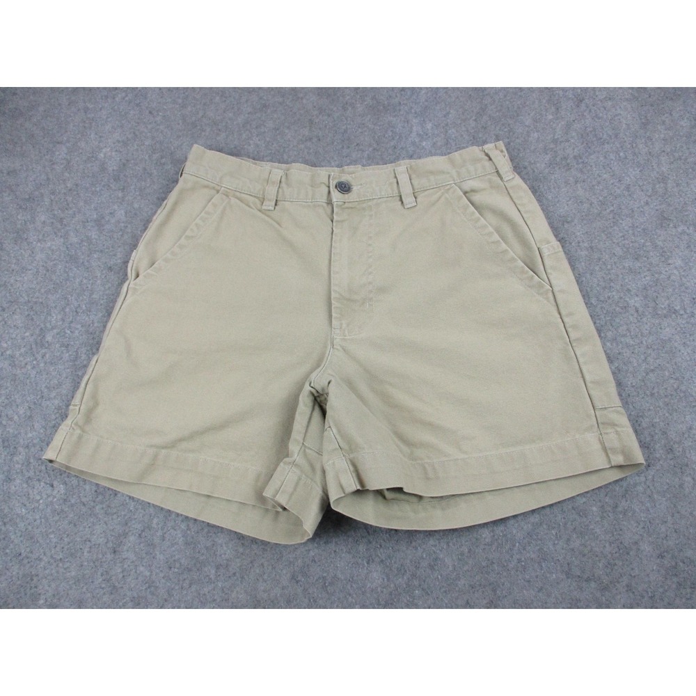 Patagonia Shorts Mens 30 Beige Brown Stand Up Canvas Outdoors Organic Hiking